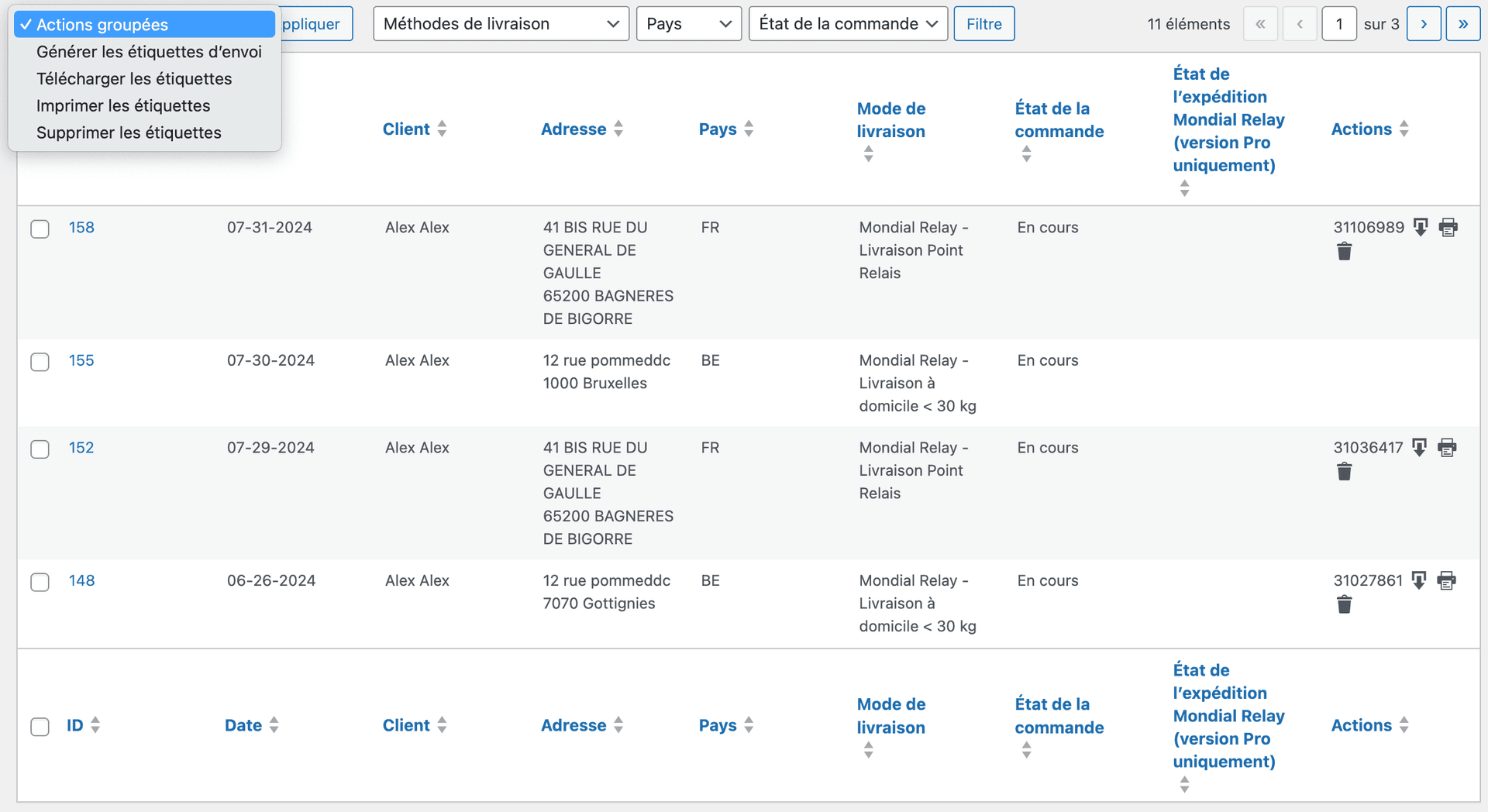 Gérez et envoyez vos colis Mondial Relay depuis WooCommerce